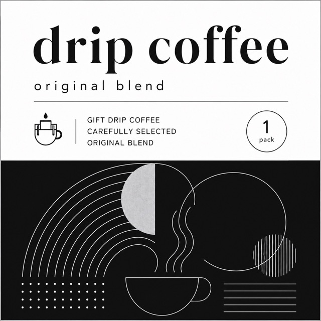 [既成ラベル]コーヒー001