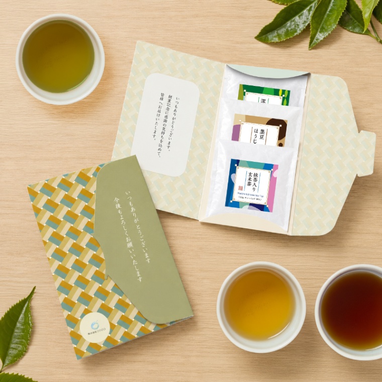 TSUTSUMI 日本茶3種